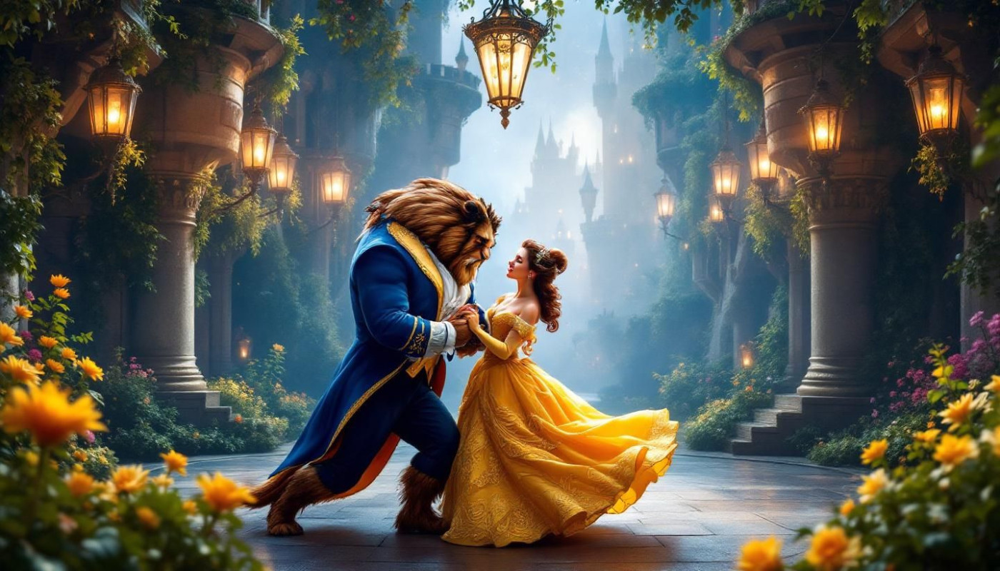 Comment créer une soirée thématique La Belle et la Bête ?